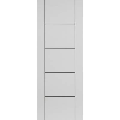 Pre-finished White Contemporary Linea - Door Size, HxW: ...